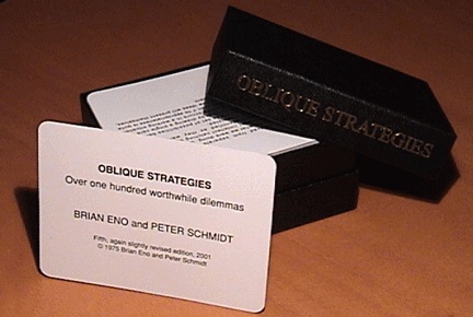Oblique Strategy The Box